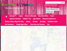 Tablet Screenshot of confettiandfriends.com